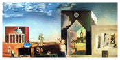 Kunstdruk Salvador Dali Banlieue de la Ville 100x50cm SD 809 PGM | Yourdecoration.nl