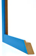 Mura MDF Fotolijst 18x24cm Helder Blauw Detail Doorsnede | Yourdecoration.nl