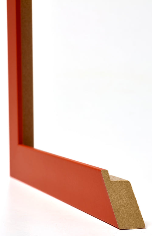 Mura MDF Fotolijst 20x20cm Oranje Detail Doorsnede | Yourdecoration.nl