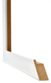 Mura MDF Fotolijst 20x25cm Wit Hoogglans Detail Doorsnede | Yourdecoration.nl