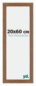 Mura MDF Fotolijst 20x60cm Eiken Rustiek Voorzijde Maat | Yourdecoration.nl