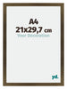 Mura MDF Fotolijst 21x29 7cm A4 Brons Decor Voorzijde Maat | Yourdecoration.nl