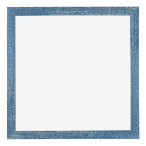 Mura MDF Fotolijst 25x25cm Helder Blauw Geveegd Voorzijde | Yourdecoration.nl