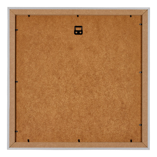 Mura MDF Fotolijst 25x25cm Zilver Mat Achterzijde | Yourdecoration.nl