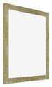 Mura MDF Fotolijst 30x30cm Goud Antiek Voorzijde Schuin | Yourdecoration.nl