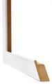 Mura MDF Fotolijst 30x30cm Wit Hoogglans Detail Doorsnede | Yourdecoration.nl