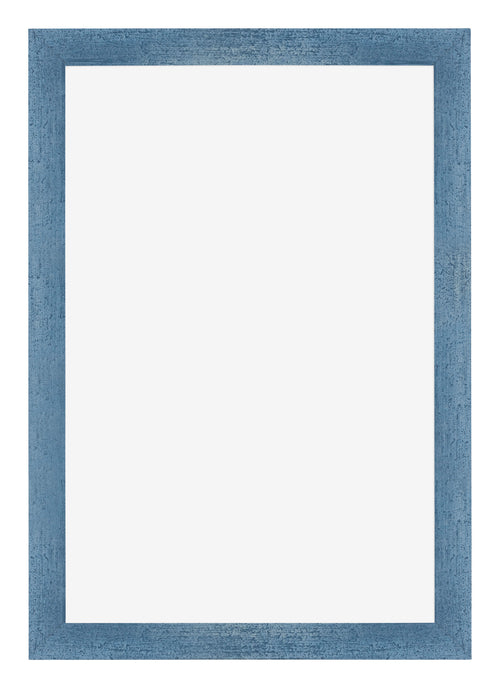 Mura MDF Fotolijst 32x45cm Helder Blauw Geveegd Voorzijde | Yourdecoration.nl