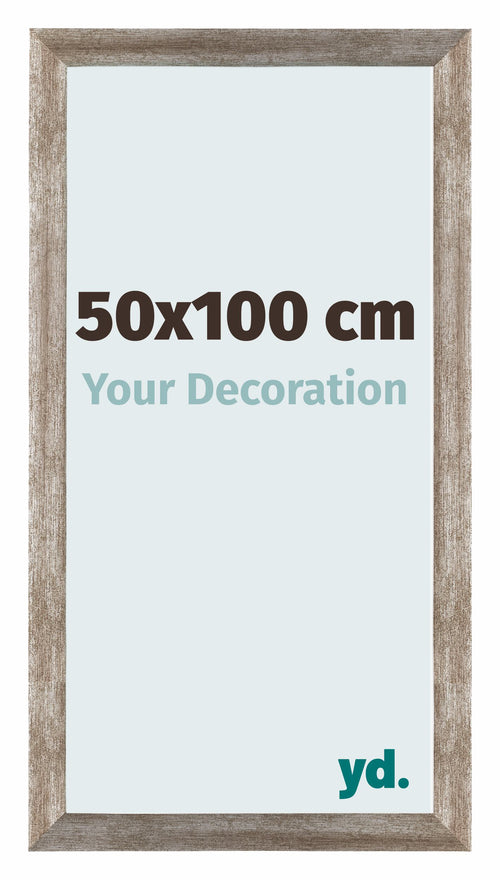 Fotolijst 50x100cm Metaal Vintage MDF Mura