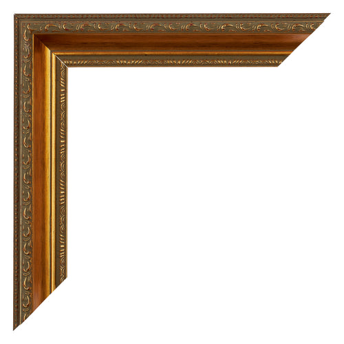 Oxford Houten Fotolijst 20x25cm Goud Antiek Hoek | Yourdecoration.nl