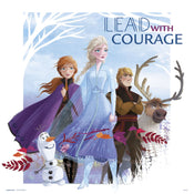 Grupo Erik Frozen Lead With Courage Kunstdruk 30X30cm | Yourdecoration.nl