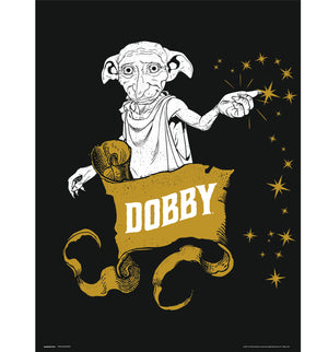 Grupo Erik Harry Potter Dobby Kunstdruk 30X40cm | Yourdecoration.nl