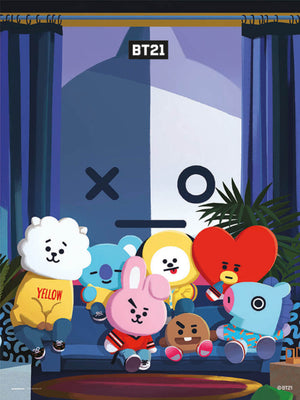 Grupo Erik Bt21 All Characters Kunstdruk 30X40cm | Yourdecoration.nl