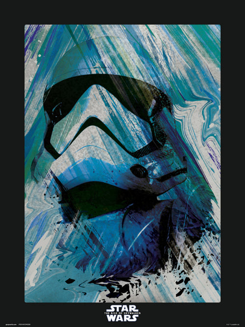 Grupo Erik Star Wars Episode Ix First Order Trooper Kunstdruk 30X40cm | Yourdecoration.nl