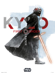 Grupo Erik Star Wars Episode Ix Kylo Ren First Order Leader Kunstdruk 30X40cm | Yourdecoration.nl