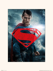 Grupo Erik Dc Batman V Superman Superman Glyph Kunstdruk 30X40cm | Yourdecoration.nl