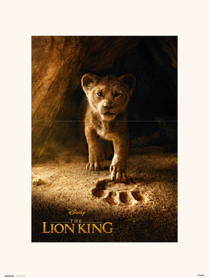 Grupo Erik Disney The Lion King Simba Real Action Kunstdruk 30X40cm | Yourdecoration.nl