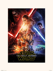 Grupo Erik Star Wars Vii One Sheet Kunstdruk 30X40cm | Yourdecoration.nl