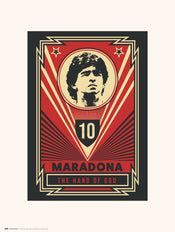 Grupo Erik Maradona The Hand Of God Kunstdruk 30X40cm | Yourdecoration.nl