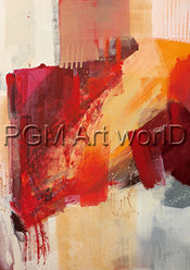 PGM FCU 702M Francesco Cusumano Astratto colorato II Kunstdruk 21x30cm | Yourdecoration.nl