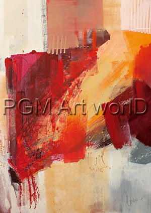 PGM FCU 702M Francesco Cusumano Astratto colorato II Kunstdruk 21x30cm | Yourdecoration.nl