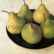 PGM FV 853 Fabrice De Villeneuve Classic Bartlett Pears Kunstdruk 70x70cm | Yourdecoration.nl