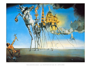 PGM SD 137 Salvador Dali La tentation de St Antoine Kunstdruk 80x60cm | Yourdecoration.nl