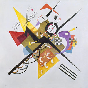 PGM WK 65 Wassily Kandinsky Auf Weiss 2 Kunstdruk 70x70cm | Yourdecoration.nl