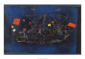Paul Klee  Abenteuerschiff Kunstdruk 100x70cm | Yourdecoration.nl
