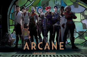 Poster Arcane Characters In Zaun Arcade 61x91 5cm PP2401784 | Yourdecoration.nl