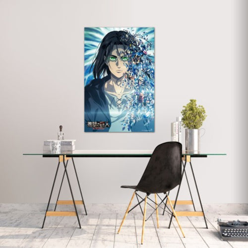 Poster Attack On Titan Eren Yeager 61x91 5cm Grupo Erik GPE5827 Sfeer | Yourdecoration.nl