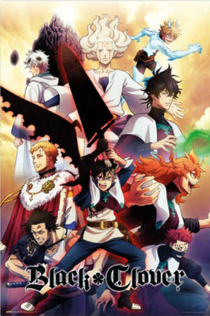 Poster Black Clover Arc Of Reincarnation 61x91 5cm Grupo Erik GPE5813 | Yourdecoration.nl