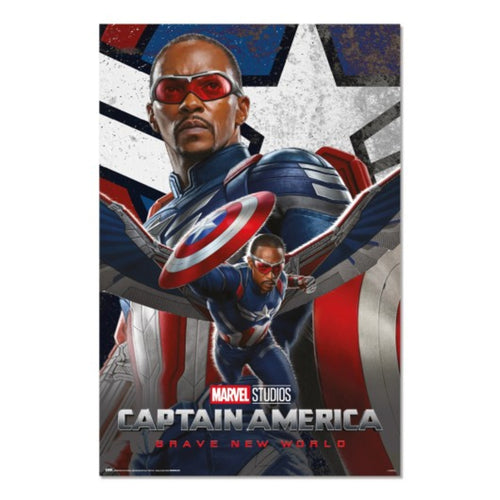 Poster Captain America Brave New World 61x91 5cm Grupo Erik GPE5943 | Yourdecoration.nl