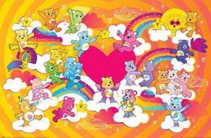 Poster Care Bears Group Landscape 91 5x61cm PP2400010 | Yourdecoration.nl