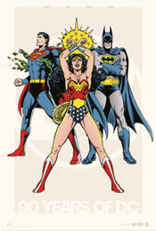 Poster Dc Comics 90Th Anniversary 61x91 5cm Grupo Erik GPE5848 | Yourdecoration.nl