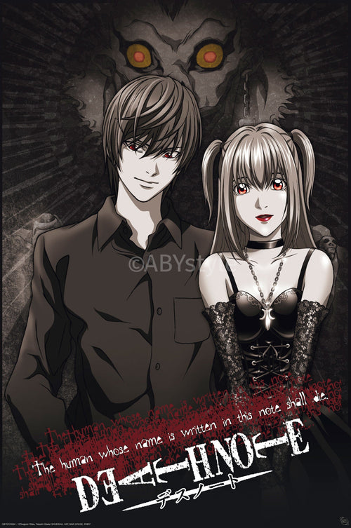 Poster Death Note Power Couple 61x91 5cm Abystyle GBYDCO594 | Yourdecoration.nl