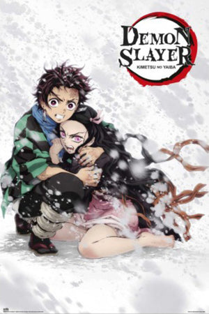 Poster Demon Slayer Tanjio And Nezuko 61x91.5cm Grupo Erik GPE5849 | Yourdecoration.nl