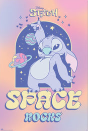 Poster Disney Stitch Space Rocks 61x91 5cm Grupo Erik GPE5820 | Yourdecoration.nl