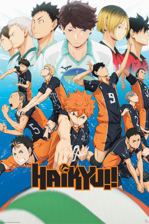 Poster Haikyu Key Art Season 1 61x91 5cm Abystyle GBYDCO506 | Yourdecoration.nl