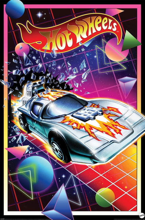 Poster Hot Wheels Retro Blast 61x91 5cm PP35461 | Yourdecoration.nl