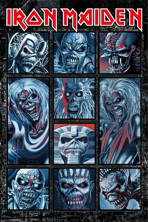 Poster Iron Maiden Ten Eddies 61x91 5cm Pyramid PP35284 | Yourdecoration.nl