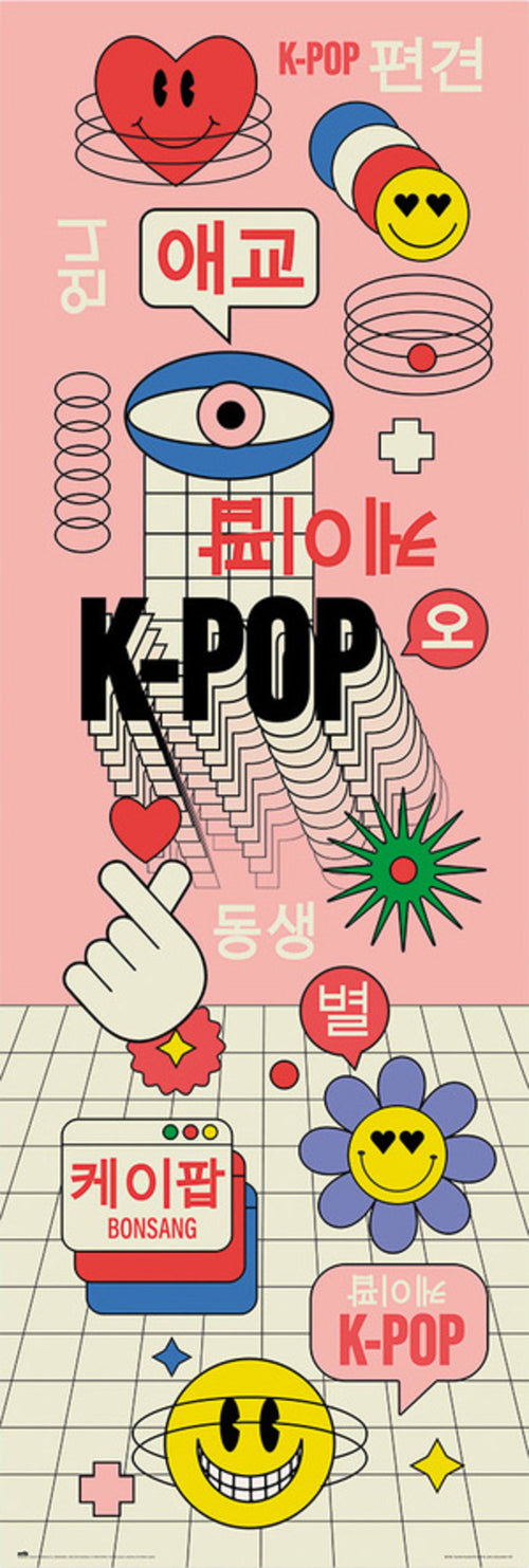 Poster K Pop 53x158cm Grupo Erik PPGE8103 | Yourdecoration.nl