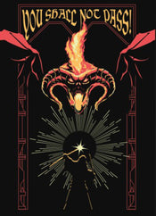 Poster Lord Of The Rings Balrog Glow In The Dark 61x91 5cm Grupo Erik GPEPR011 Glow In The Dark | Yourdecoration.nl