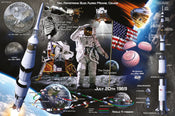 Poster Lunar Landing 91 5x61cm Pyramid PP35368 | Yourdecoration.nl