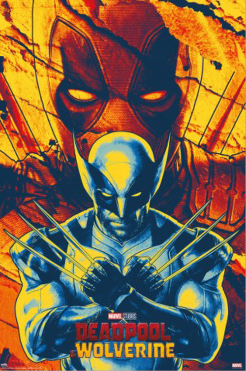 Poster Marvel Deadpool And Wolverine 3 61x91 5cm Grupo Erik GPE5877 | Yourdecoration.nl