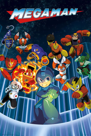 Poster Mega Man 61x91 5cm Grupo Erik GPE5774 | Yourdecoration.nl