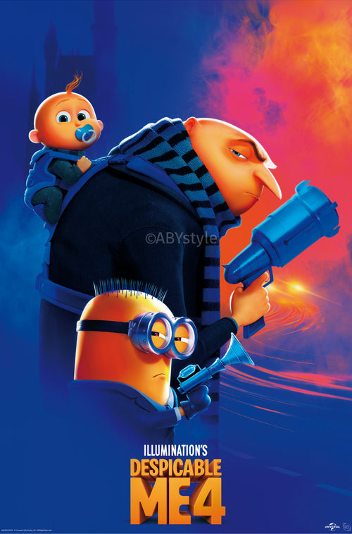 Poster Minions Despicable Me 4 61x91 5cm Abystyle GBYDCO667 | Yourdecoration.nl