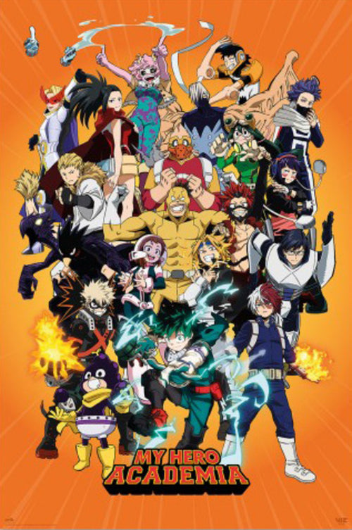 Poster My Hero Academia 61x91 5cm Grupo Erik GPE5847 | Yourdecoration.nl