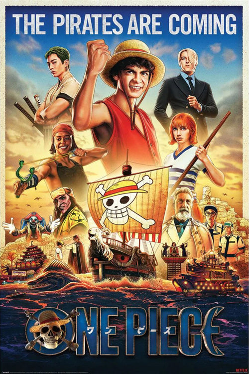 Poster One Piece Live Action Pirates Incoming 61x91 5cm Pyramid PP35389 | Yourdecoration.nl