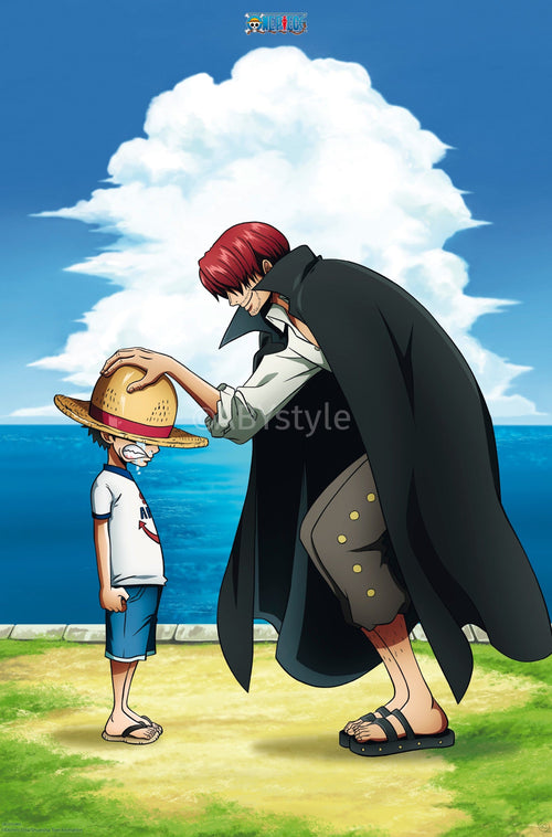 Poster One Piece Shanks And Luffy 61x91 5cm GBYDCO602 | Yourdecoration.nl