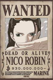 Poster One Piece Wanted Nico Robin Wano 38x52cm Abystyle GBYDCO644 | Yourdecoration.nl